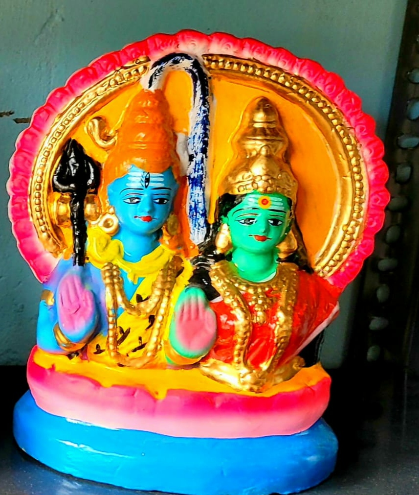 Sivan Parvathi idol small