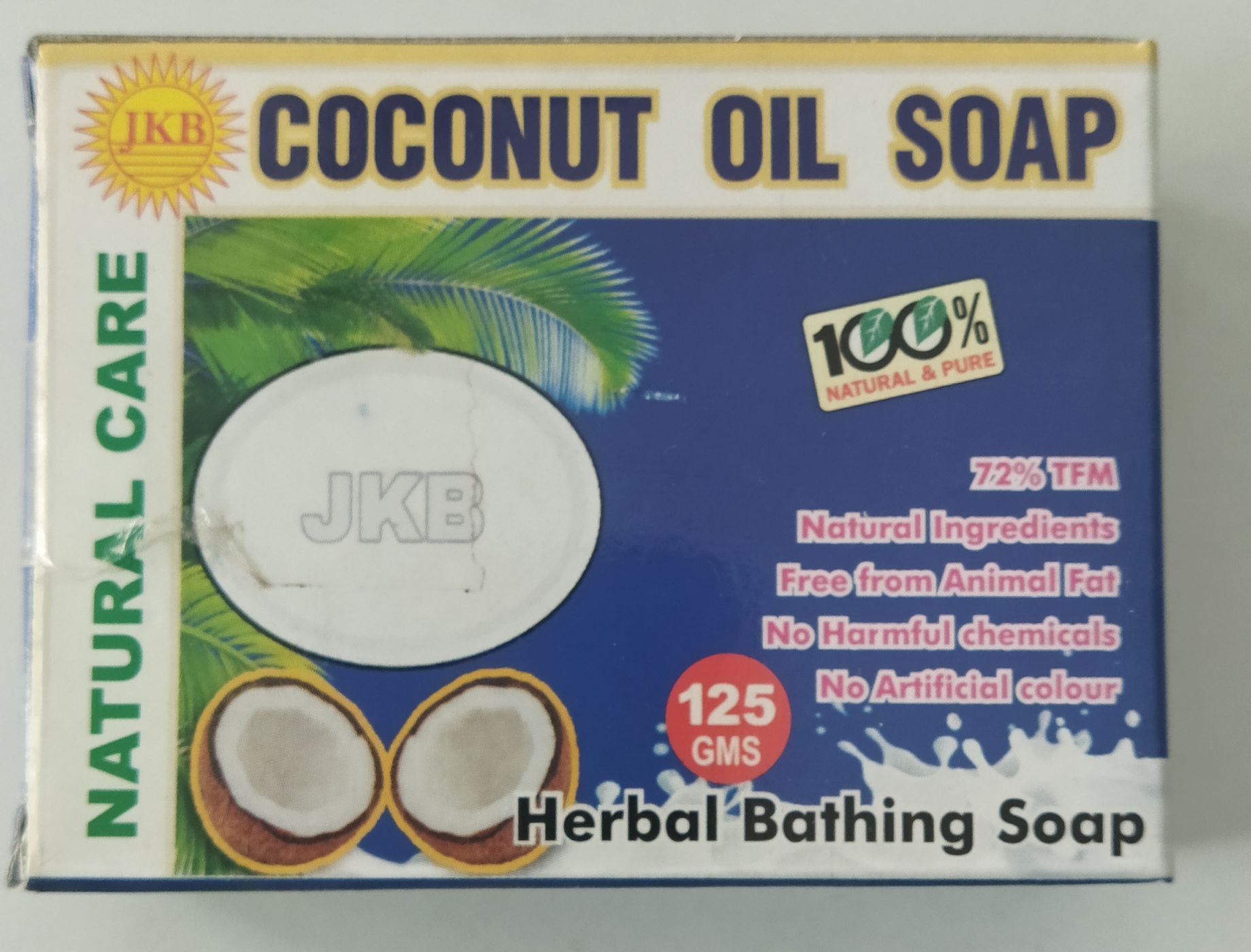 JKB coconut oil soap