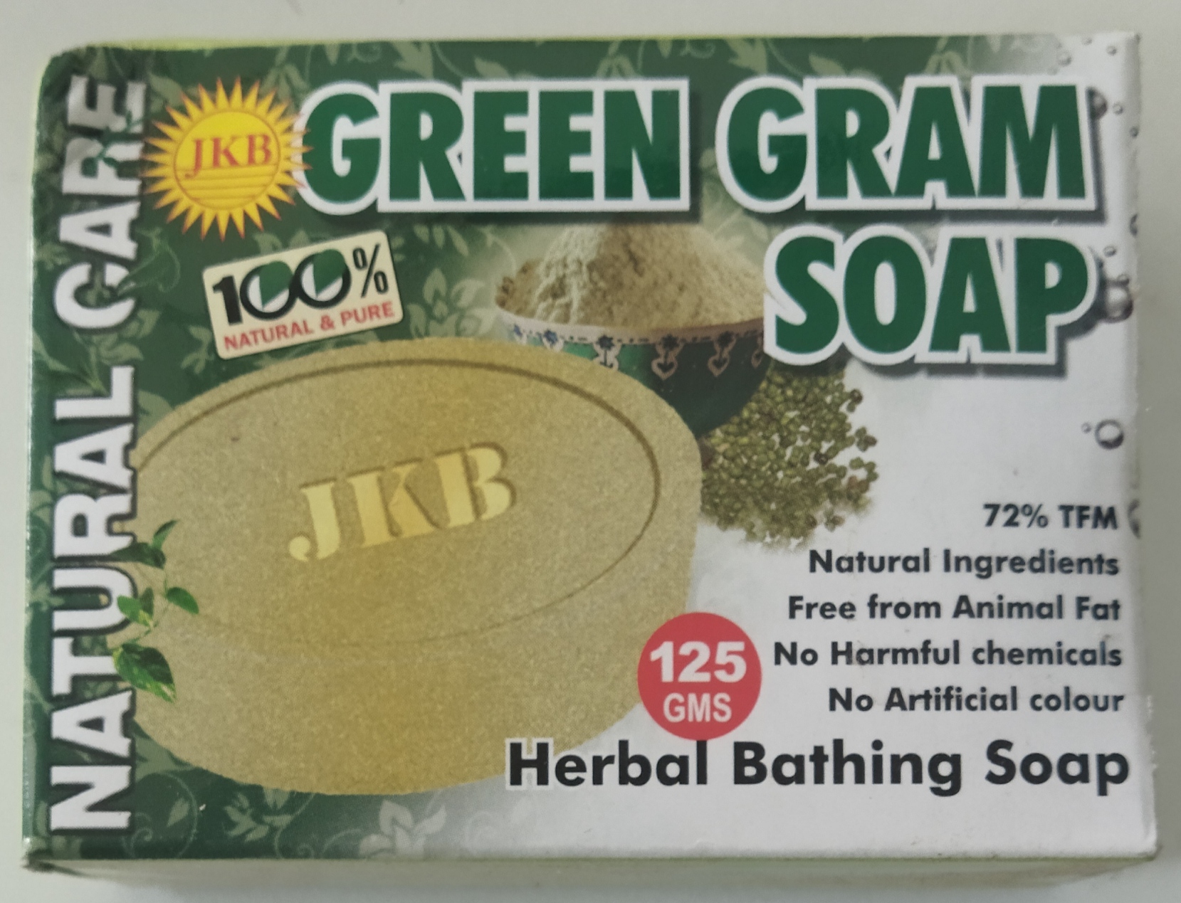 JKB green gram soap
