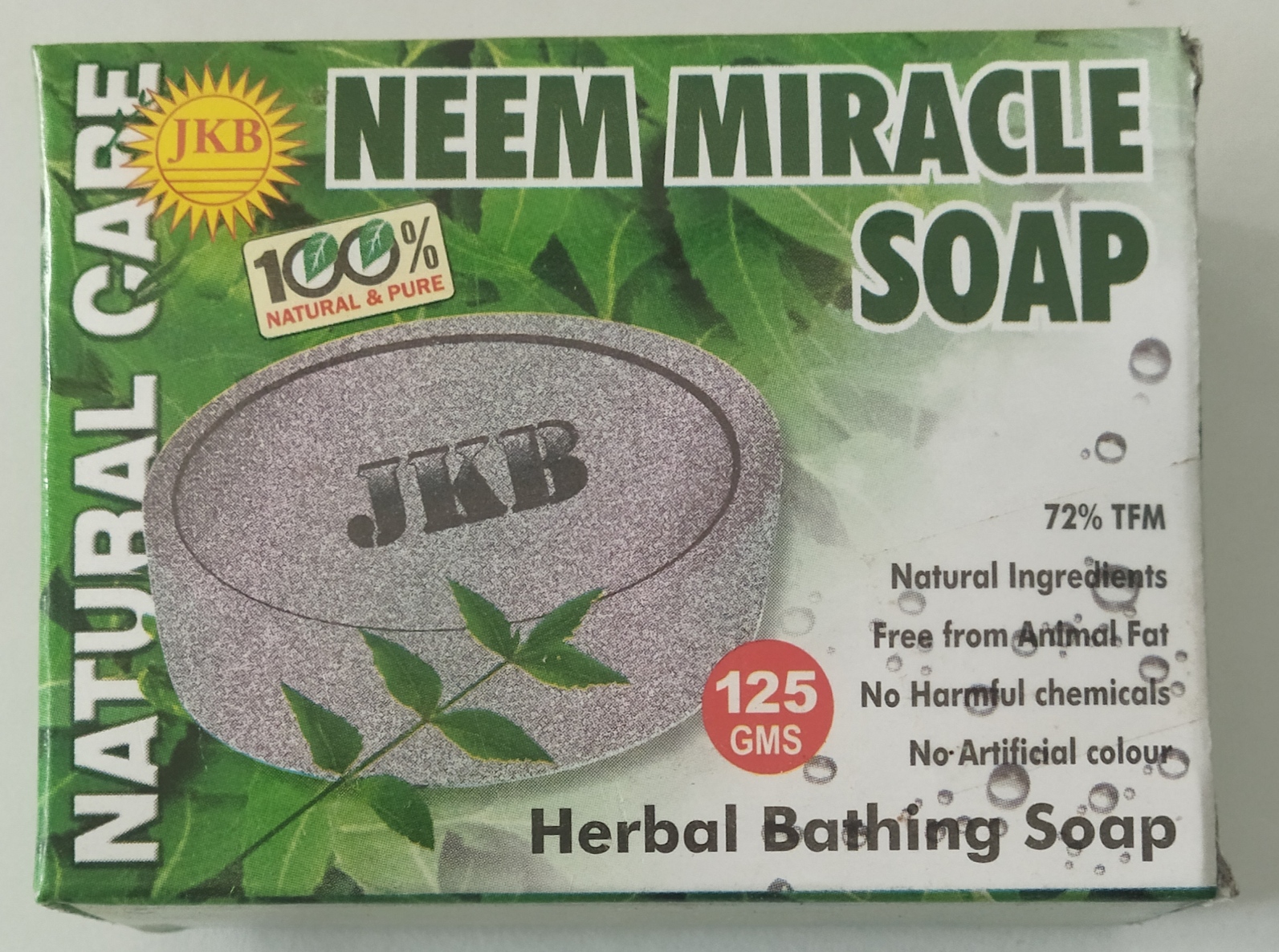 JKB neem miracle soap