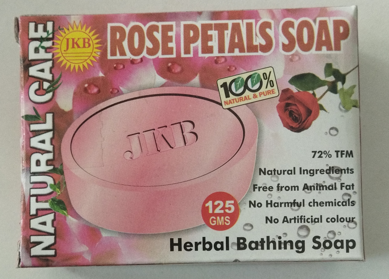JKB Rose petals soap
