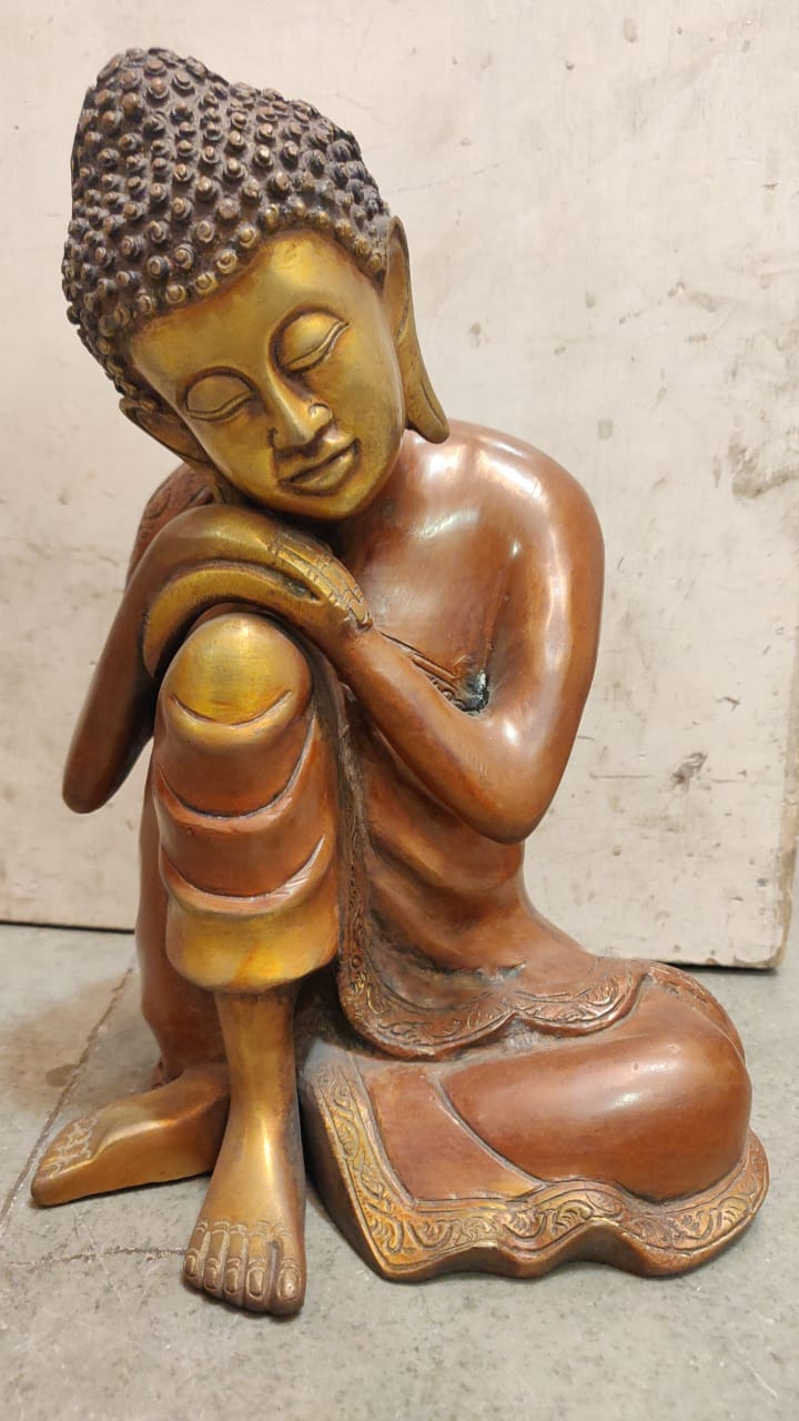 Oxidised Thinking Buddha
