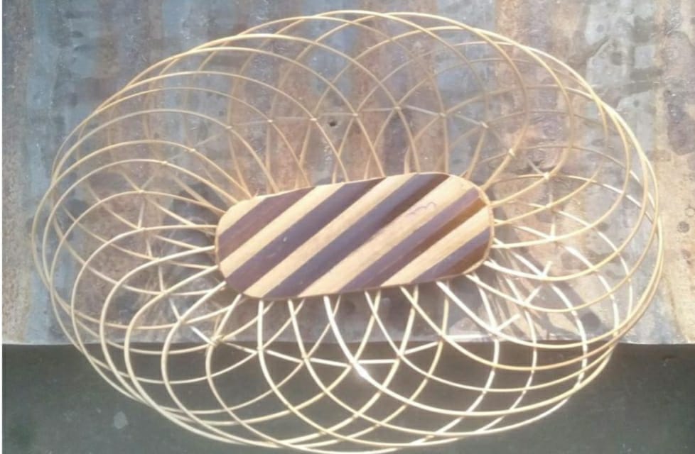 Natural oval small basket 2