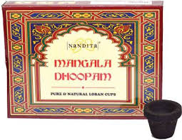 Mangala dhoopam loban cups 12 pcs